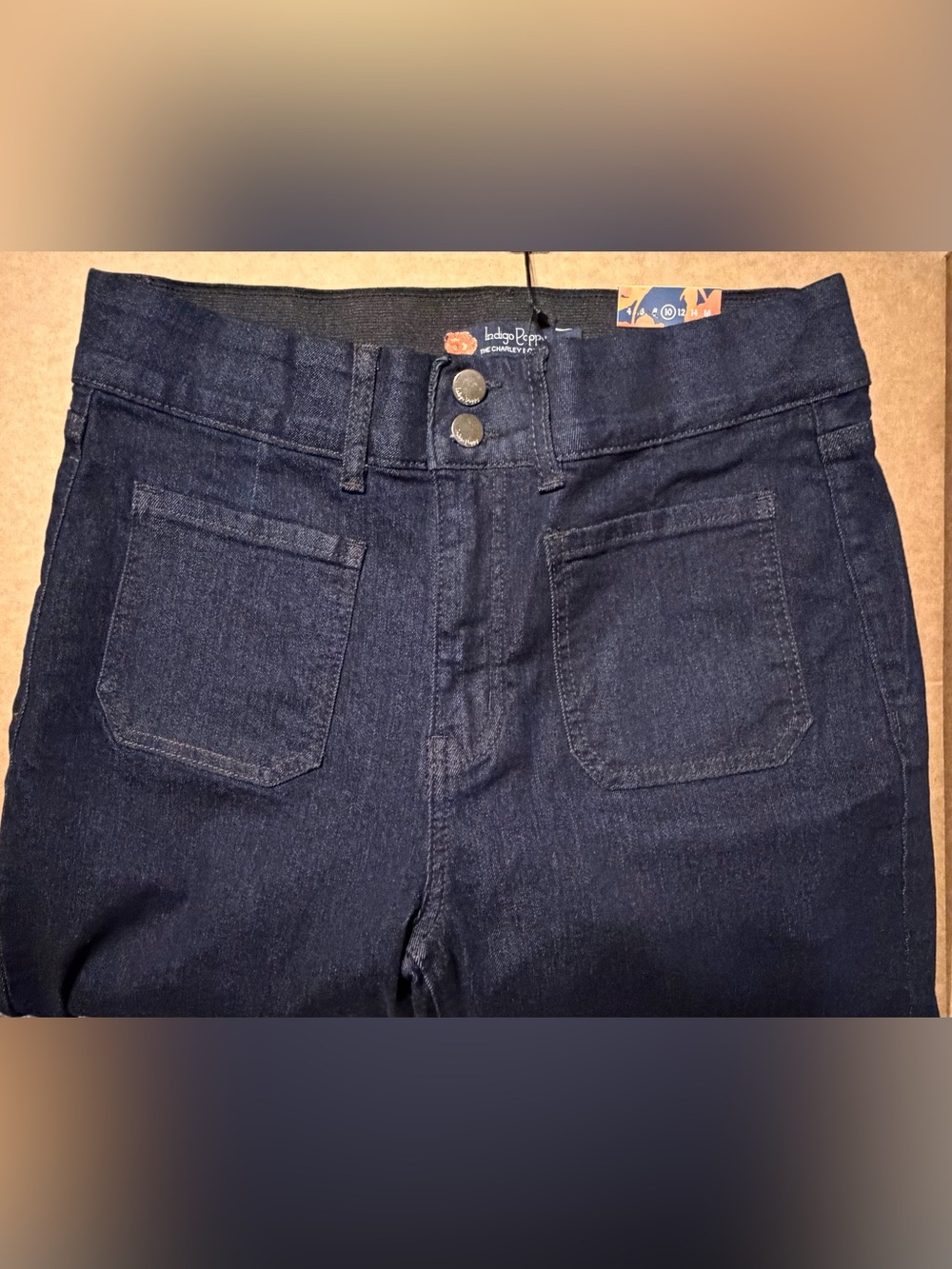 NEW Indigo Poppy “The Charley Bootcut” Jeans